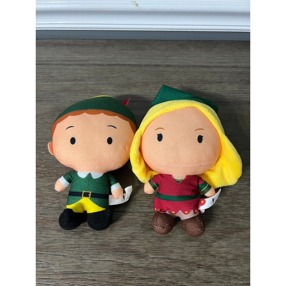 Elf Movie Buddy and Jovie Plush Set Christmas Holiday Stuffed Figures